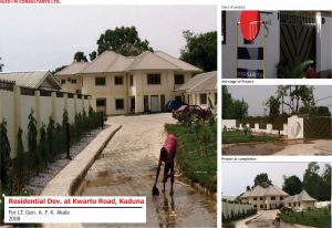 Residential Development at Kwarto Road, Kaduna for LT. Ge. A. F. K. Akale